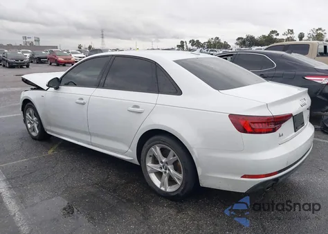2018 Audi A4 2.0T Tech Ultra Premium/2.0T Ultra Premium from USA, damaged, VIN WAUKMAF44JA234308